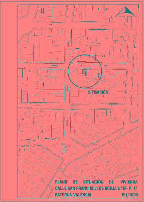 VIVIENDA SITUADA EN C/ SAN FRANCISCO DE BORJA. PATERNA